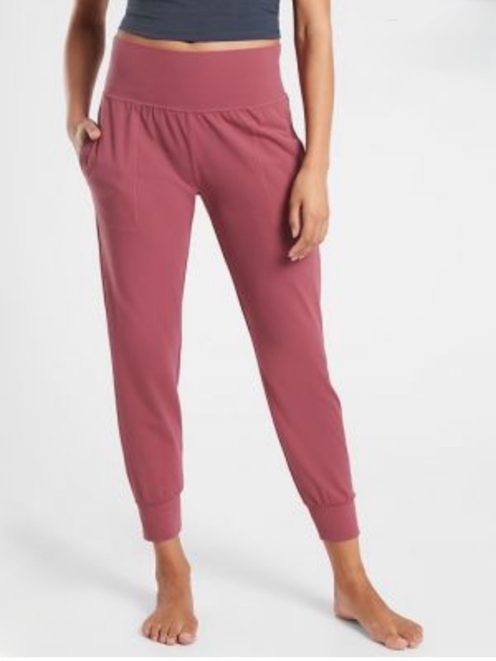 Athleta Rosewood High-Waist Jogger Pants